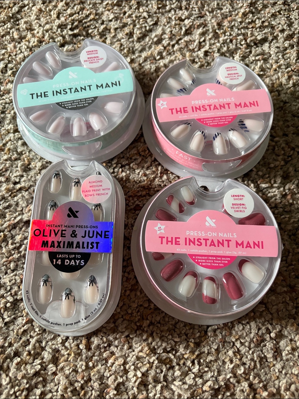 NWT Olive and June Pattern Bundle of 4 Sets
